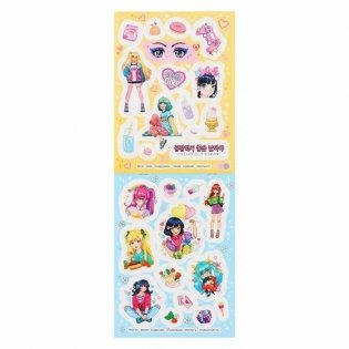 Аниме one love (100 наклеек) фото книги 4