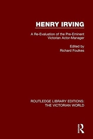 Henry irving rle victorian world фото книги