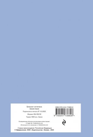 Блокнот эстетика. Good mood фото книги 2