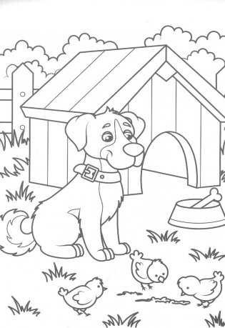 Мини-раскраска. Кто живет на ферме фото книги 2