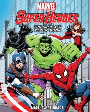 Marvel super heroes: the ultimate pop-up book фото книги
