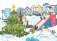 Новый год в городе. Книжка-панорамка фото книги маленькое 3