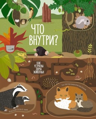 Что внутри? Как устроены дома животных фото книги