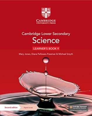 Cambridge lower secondary science learner`s book 9 with digital access (1 year) фото книги