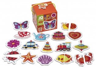 Вот такие половинки. Для самых маленьких. 1+ фото книги 3