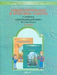 Окружающий мир. Я и мир вокруг. Самостоятельные и итоговые работы. 1 класс. ФГОС фото книги