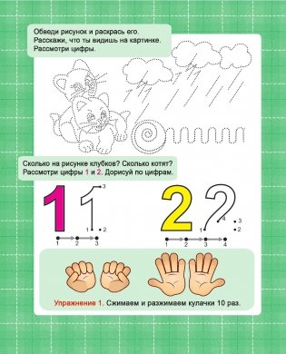 Знакомимся с цифрами. Прописи фото книги 9