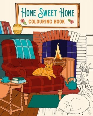 Home Sweet Home Colouring Book фото книги