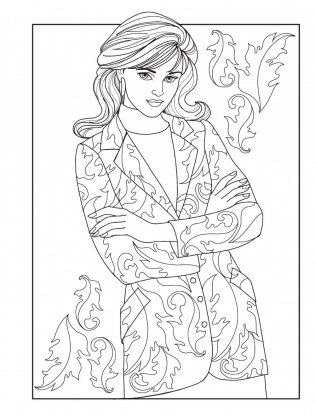 Creative Haven That's So 90s! Coloring Book фото книги 7