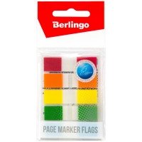 Флажки-закладки, 45x12 мм, 20 листов по 5 неоновых цветов фото книги