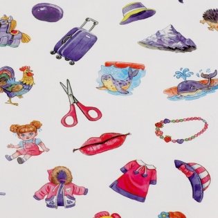 Альбом наклеек "Цвета радуги" (100 наклеек) фото книги 5