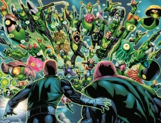 Зеленый Фонарь. Война Зеленых Фонарей фото книги 8