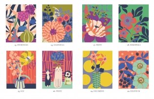 Mystery Coloring Flowers фото книги 6