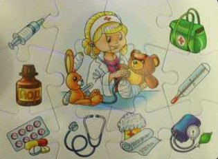 Лото: собери пазл. Профессии фото книги 5