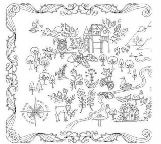 Зачарованный лес. Книга для творчества и вдохновения фото книги 6