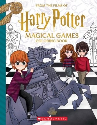 Magical Games Coloring Book (Harry Potter) фото книги