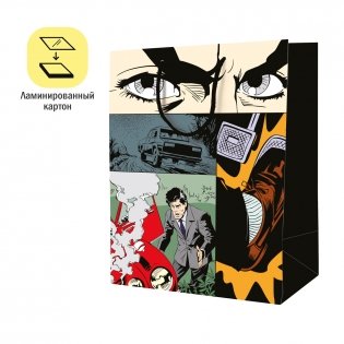 Пакет подарочный 33х42х12 см ArtSpace "Drive", ламинированный. Арт. L_46222 фото книги 2