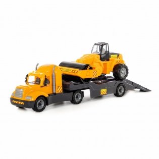 Автомобиль-трейлер + дорожный каток "Майк" фото книги