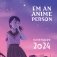 I'm an anime person. Календарь настенный на 2024 год (300х300) фото книги маленькое 2
