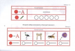Фонематические таблицы. Комплект "Гласный тренинг". Средняя группа (4-5 лет). Старшая группа (5-7 лет) фото книги 6