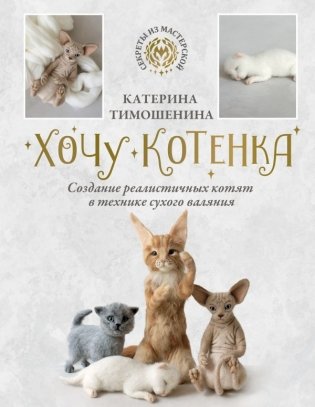 Хочу котенка. Создание реалистичных котят в технике сухого валяния фото книги