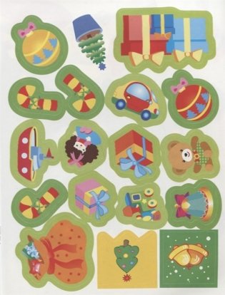 Наклейки для самых маленьких. Елочка. Выпуск 31 фото книги 4