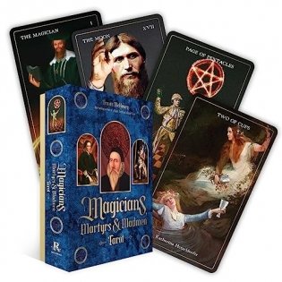 Magicians Martyrs and Madmen Tarot: (80 Cards and 128-Page Full-Color Guidebook) фото книги