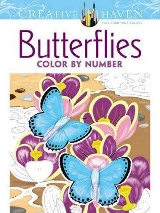 Butterflies. Color by Number фото книги