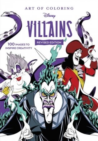 Art of Coloring: Disney Villains фото книги