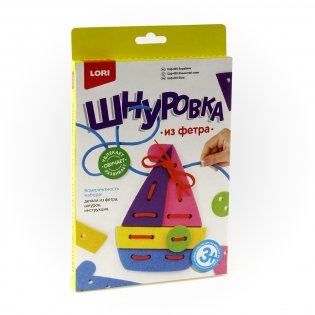 Шнуровка из фетра "Кораблик" фото книги 2