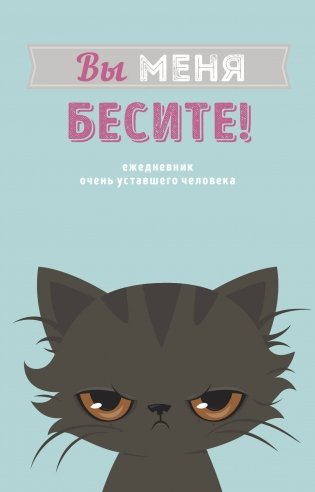 Вы меня бесите! Ежедневник недатированный (А5, 72 л.) фото книги