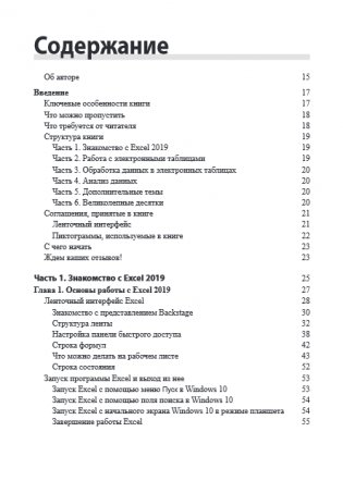Excel 2019 для "чайников" фото книги 7