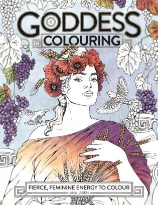 Goddess Colouring фото книги