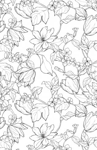 Зачарованный сад. Мини-раскраска-антистресс для творчества и вдохновения (обновленное издание) фото книги 16