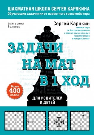 Шахматы. Задачи на мат в 1 ход. Более 400 задач. фото книги