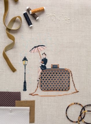 Французская вышивка крестом. Иконы стиля Элен ле Берр фото книги 4