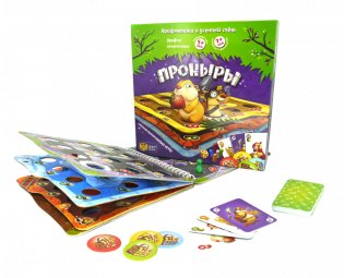Набор игр "Иду в школу": "Турбосчет", "Этажики", "Проныры", "Много-Много", "Кругозорник", "Читай-Хватай" фото книги 9