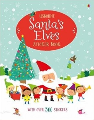 Santa's Elves Sticker Book фото книги
