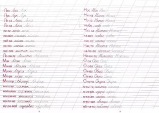 Пишем слова. Серия "Каллиграфическая пропись" фото книги 2