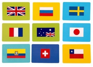 Карточная игра. Флагомания. 54 карточки (ГеоДом) фото книги 5