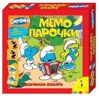 Развивающая игра "Смурфики. Мемо-парочки" фото книги