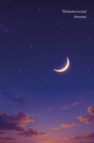 Читательский дневник. Звездное небо (64 л., твердая обложка) фото книги