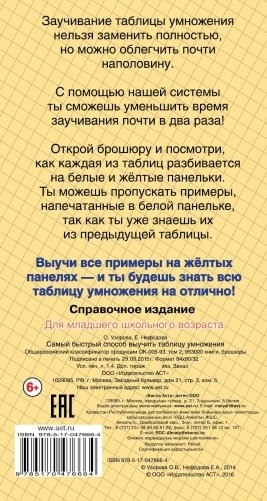 Самый быстрый способ выучить таблицу умножения фото книги 8