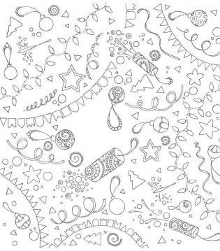 Я люблю раскрашивать Новый год фото книги 5