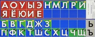 Наглядное пособие. Звукобуквенный ряд (средний формат) фото книги