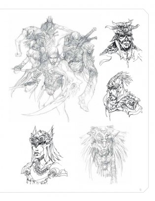 Дизайн существ и персонажей. Как создать портфолио концепт-художника фото книги 8