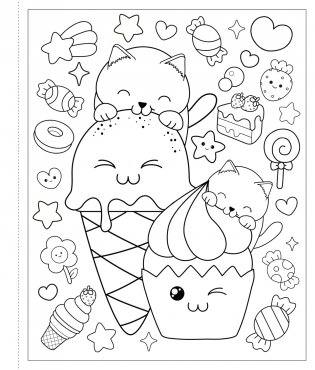 Mangatopia Cupcakes and Kitties фото книги 2