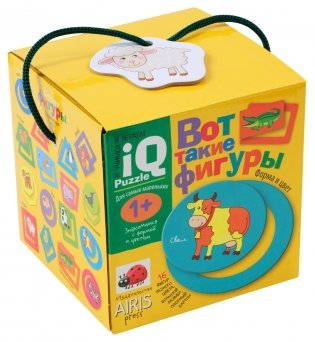 Вот такие фигуры. Вкладыши. Для самых маленьких. 1+ фото книги 2