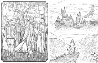 Hogwarts Legacy: The Official Coloring Book фото книги 7