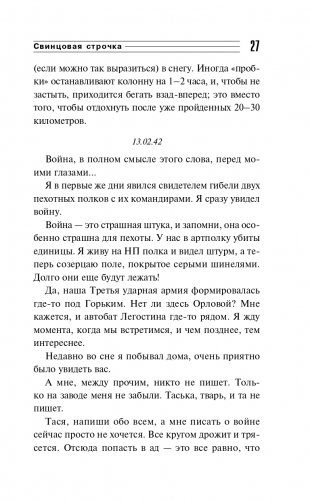 Свинцовая строчка фото книги 28